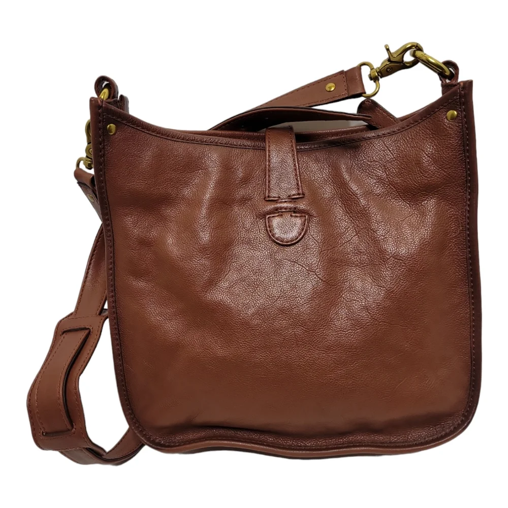 Frye Brown Leather Crossbody Bag